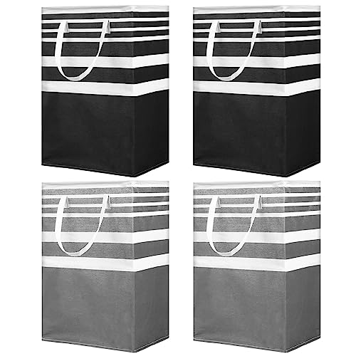 Maxdot 4 Pcs 75L Large Laundry Basket Freestanding Laundry Hamper Waterproof Clothes...
