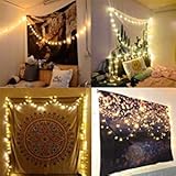 Christmas Light 66Ft 200LEDs Waterproof Copper Wire Starry String Fairy Lights Bendable and Flexible...