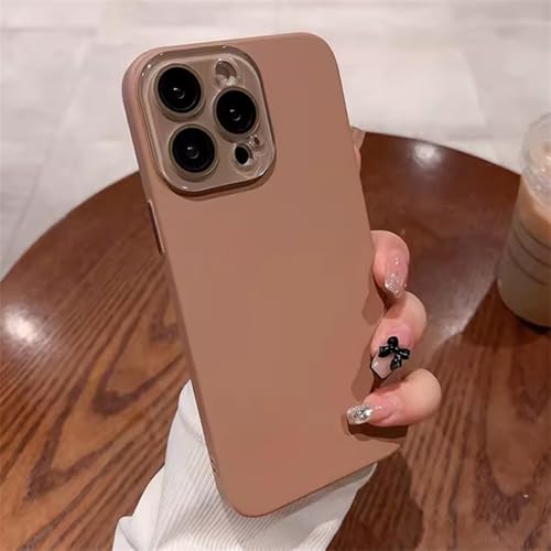 Coque de protection d'objectif iPhone 15 Pro Max rigide et mate