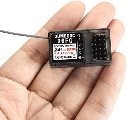 DUMBORC X6FG Receiver held in hand