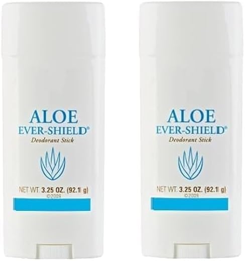 Aloe Ever-Shield Deodorant Stick, (92.1 g), Pack of 2