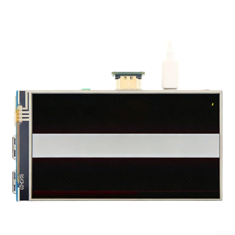 Display IPS Touchscreen 4 Pollici per Raspberry Pi | temperato, plastica ABS, interfaccia GPIO, per ideale per domotica e sensori IoT