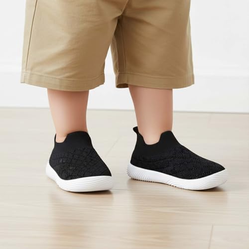Image of MORENDL Baby Toddler Walking Socks Non-Slip Breathable Unisex Casual Sneakers
