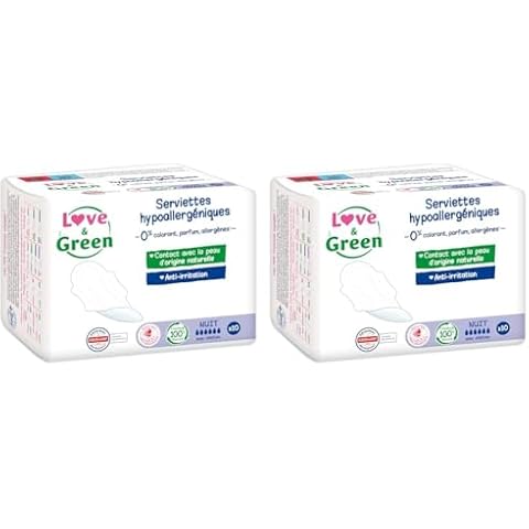 Love & Green Serviettes Ecologiques Cover