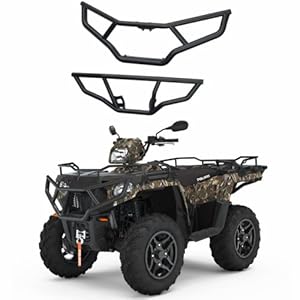 2Pcs Atv Front And Rear Bumpers Compatible With 2014-2020 Polaris Sportsman 570/ X2 570/570 Sp/Etx/450 Bumper Protector 11 41ffmnmq76l. sl500 . ss300