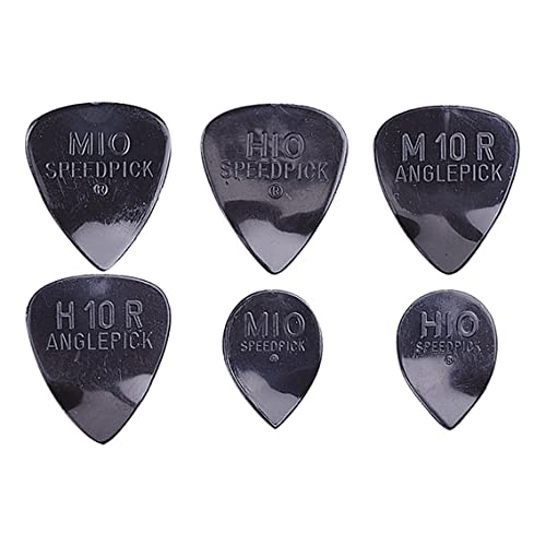 Jim Dunlop M10R Angle de réversion Speedpick Picks pour guitare - Les Beatles, Paul McCartney, John Lennon, RIngo Starr, George Harrison Jim Dunlop M10R Angle de réversion Speedpick Picks pour guitare