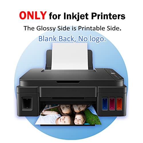 Koala Ultra Premium Photo Paper 8.5x11 In Glossy Photo Printer Paper for Inkjet Printer Water Resistant 50 Sheets 72lb