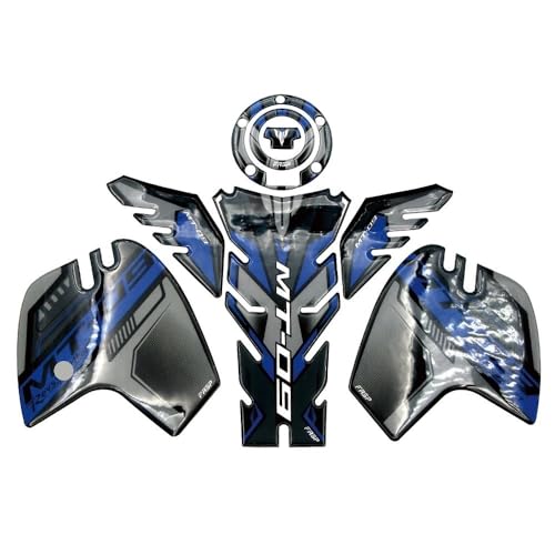 Protège-réservoir moto antidérapant pour Yamaha MT09 2014-2022