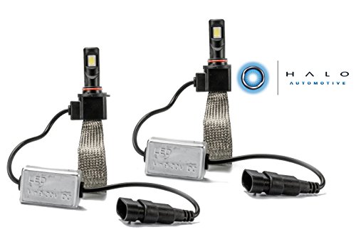 Halo Automotive Premium Fanless 9005 LED Conversion Kit - 40w 8,000Lm 6000K White CREE - 2 Year Warranty