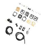 TOPINCN Carburetor Repair Filter Kit, Small Engine Carb Kit, Fuel Filter Set with 2 Primers Bulbs & 2 Grommets Fit for STIHLs FS36 FS40 FS44 Grass Trimmer Replacement - Image 6