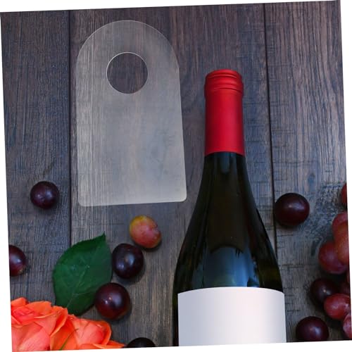 Soporte acrílico para botellas de vino 2 piezas miniatura 3
