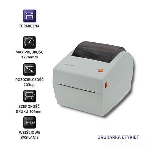 Qoltec Label Printer | Thermal