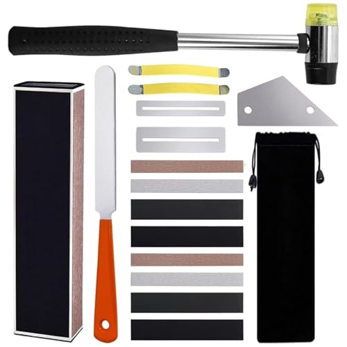 Kit de nivellement de frettes pour entretenir ses guitares à la maison