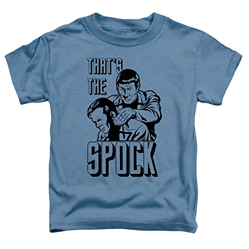 Trevco Star Trek Thats The Spock Unisex Toddler T Shirt For Boys And Girls, Medium (3T) Carolina Blue #TOP15