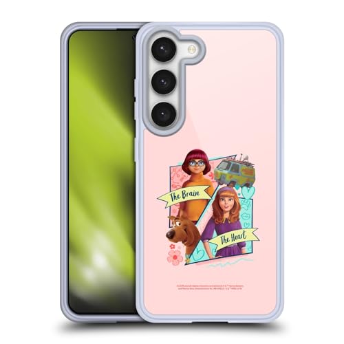 Funda de gel Samsung S23 con diseño Scooby-Doo Daphne y Velma Head Case Designs