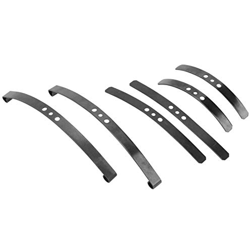 Presente DiferenteSuspensão para 1/14, RC1:14, aço preto, tipo folha frontal, aço de suspensão para