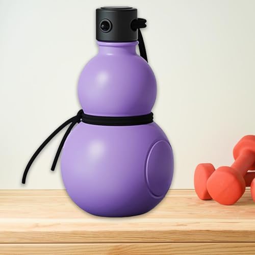 Gourde bouteille d'eau de sport nomade bouchon étanche pendentif vin calebasse - 8