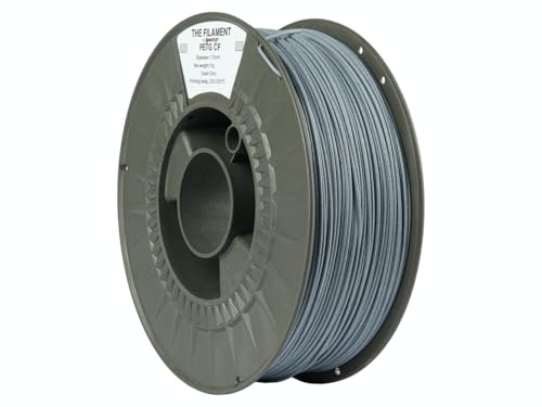The Filament - Filament PETG CF 1.75 mm, grey, 1 kg spool, 3D printer printing materials, 3D printer printing materials