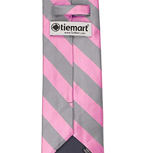 Image of tiemart Men's Striped Tie Standard Length