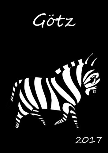 2017: personalisierter Kalender 2017 "Götz" - DIN A5 - eine Woche pro Doppelseite (German Edition)