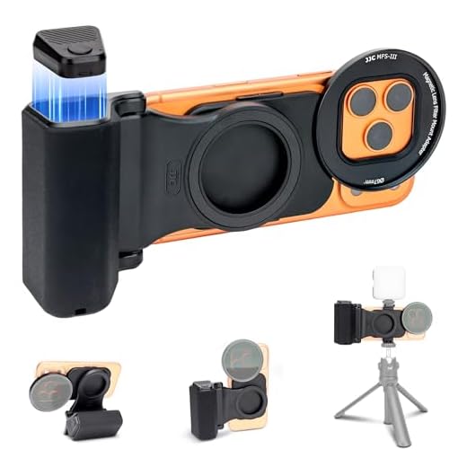 Magnetic Lens Filter Mount Kit for iPhones