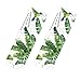 BESPORTBLE 2Pcs Hummingbird Plantes Stickers Muraux Palm Feuille Mur Mural Plantes Tropical Feuilles Peel Et Stick Fond D' écran Jungle Feuille Amovible Stickers Muraux pour Enfants Pépinière