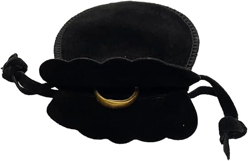 Miniatura 4 de wanerxin 10 bolsas pequeñas de terciopelo con cordón para regalo, joyas, anillos, aretes, auriculares, recuerdos de boda, recuerdos de fiesta, 2.7 x