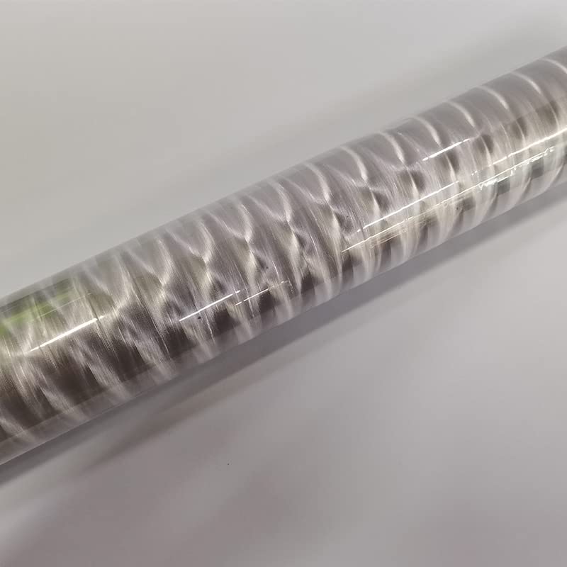 Folia szklana Reeded Glass Window Film Privacy Matowe okno 3D Dekoracyjne naklejki na okna Nieprzylepny Łazienka Salon(60x100cm)