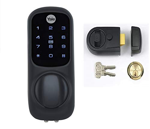 Yale Smart Living YD-01-CON-BL Keyless Connected Ready Smart Door Lock, 60mm Nightlatch Standard Security Black Cylinder, 60 mm Backset - Image 6