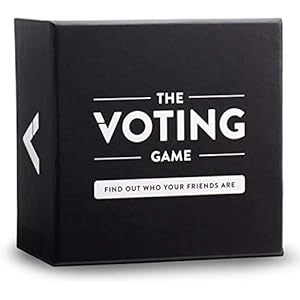 The VOTING GAME – The Hilarious Adult Party Card Game about Finding Out Who Your Friends are – Perfect for College Students, Fun Parties and Board Games Night with your Group