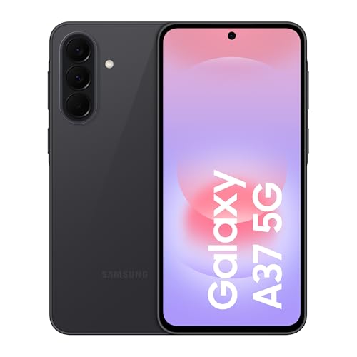 Samsung Galaxy A37 5G Android Akıllı Telefon, 256GB Hafıza, 8GB RAM, Antrasit, 6 Nesil OS Güncellemesi, Geniş Ekran, Üçlü Kamera (Samsung Türkiye Garantili)