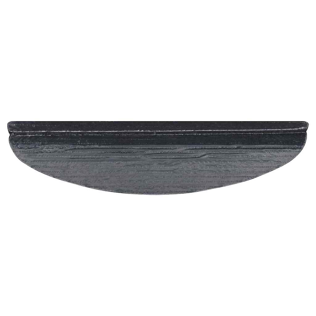 Stufenmatten Selbstklebend 15 Stück 56x17x3 cm Grau Nadelfilz Antirutsch Treppenbelag Modernes Design Geräuschdämpfend Für Wohnung Büro Flur