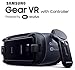 Samsung Gear VR w/Controller 2017/2018 SM-R325 Note9 Ready, for Galaxy Note8, Note5, S9, S8, S7, S6 (International Version)