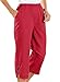 Lattice Hem Capri