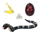 Remote Control Snake, Realistic Snake Toy Long Rechargeable 17