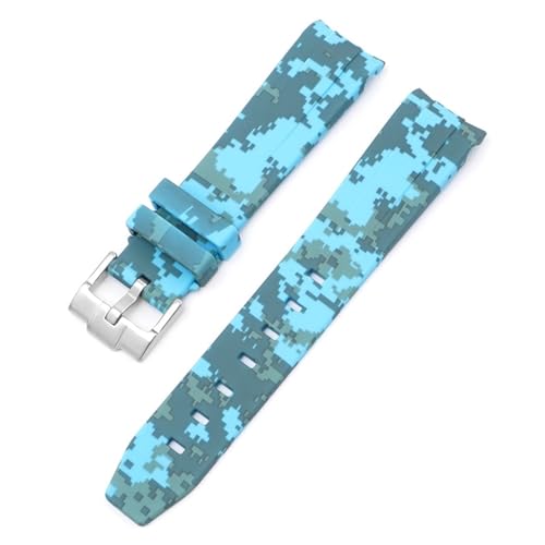 Bracelet de rechange 20 mm en caoutchouc pour Speedmaster
