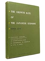 The Growth Rate of the Japanese Economy Since 1878 B00BGGFQCY Book Cover