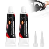 50ml*2 Silicona Negra para Coche,Sellador Coche Pegamento Impermeable