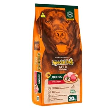 SPECIAL DOG Ração Special Dog Gold Premium Adultos Sabor Frango E Carne 20 Kg