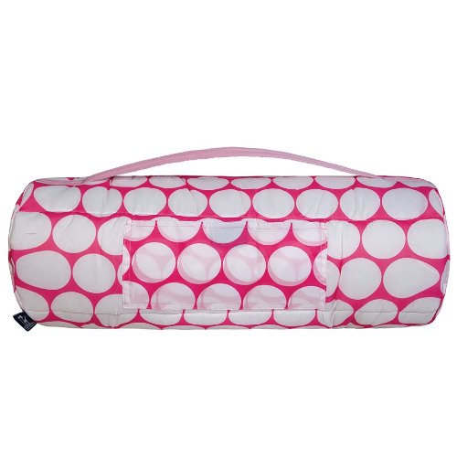 Wildkin Easy Clean Nap Mat with Pillow for Toddler Boys and Girls, Ideal Size for Daycare and Preschool, Perfect for Sleepovers and Travels, BPA-free (Big Dot Pink & White) - Thumbnail 3
