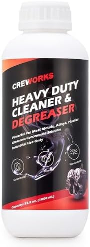 CREWORKS 34 fl oz Ultrasonic Cleaner Solution for Carburetor & Engine