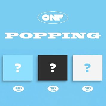 ONF Popping Summer PopUp Album 3 Version SET CD+72p Booklet+2p Selfie PhotoCard+1p Summer PhotoCard+1p Message Letter+Message PhotoCard SET+Tracking Kpop Sealed
