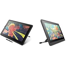 Wacom Cintiq 22 Drawing Tablet with Full HD 21.5-Inch Display Screen, 8192 Pressure Sensitive Pro Pen 2 Tilt Recognition, Compatible with Mac OS Windows & Cintiq Adjustable Stand