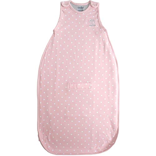 Woolino 4 Season Toddler Sleeping Bag, Merino Wool Toddler Sleep Bag Sack, 2-4 Years, Rose