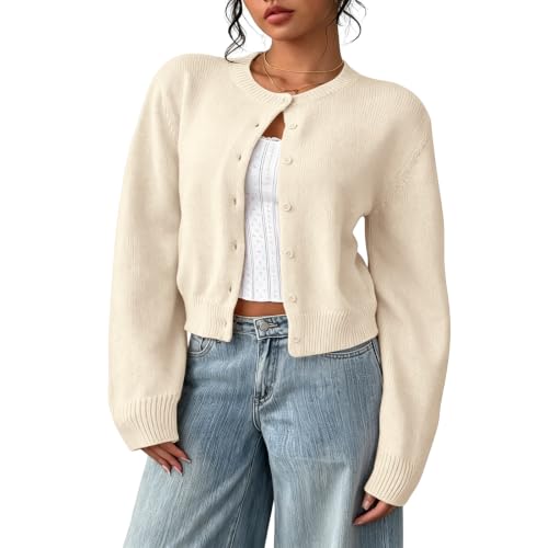 Light Weight Cardigan Women Short Open Front Work Crop Bolero Cardigans — view 3