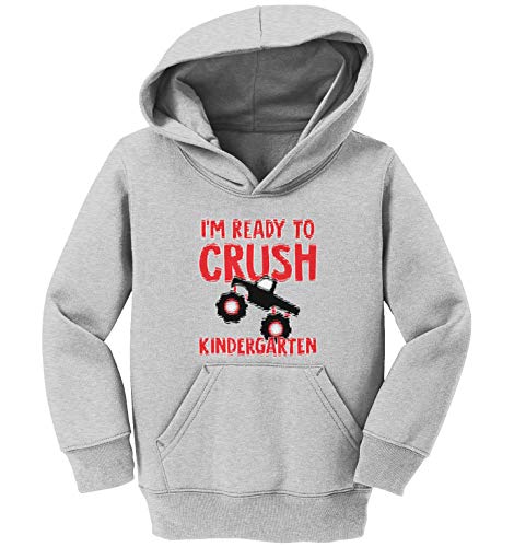 I'm Ready to Crush Kindergarten - Back to School Toddler/Youth Fleece Hoodie2