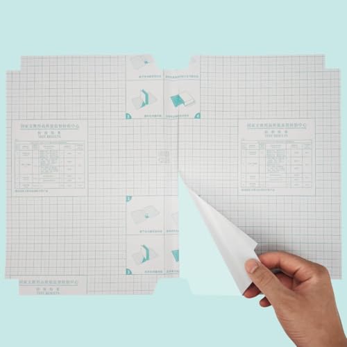 Image of EULANT Pack of 10 Sticky Book Covers, Self-Adhesive Book Cover Film, Transparent School Book Covers, Waterproof Protective Covers for School Books /Hardcover /Passports, Cut as desired, B5