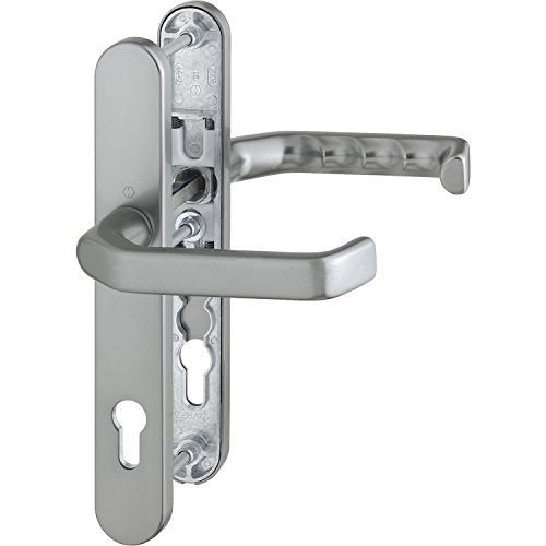 HOPPE Poignée de plaque étroite Liverpool - Sur plaque longue PZ 92, 67-72, acier