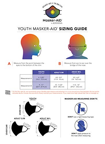Masker-Aid: Cotton Triple Layer Cloth Reusable Youth / Kids Green Face Mask (Sweet Lime) #TOP4