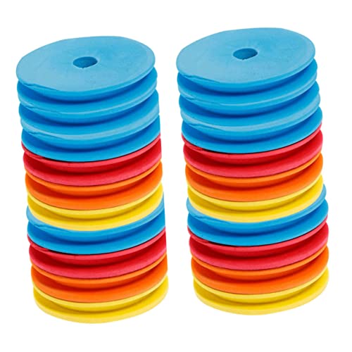 Kisangel Fishing Line Winder 20pcs Main Shaft Spools and Easy to Use for Freshwater Fishing Random